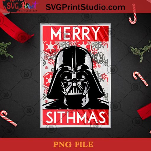 Star Wars Vader Merry Sithmas PNG, Noel PNG, Merry Christmas PNG, Christmas PNG, Star Wars PNG, Vader PNG, Sithmas PNG Digital Download