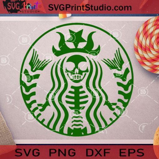 Starbucks Skeleton SVG, Halloween SVG, Cricut Digital Download, Instant Download