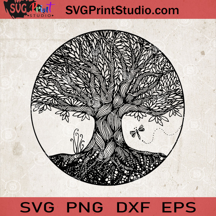 Free Free 71 Layered Tree Of Life Mandala SVG PNG EPS DXF File