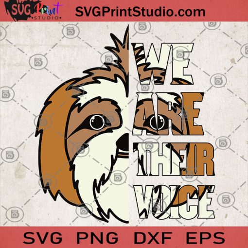 We Are Their Voice Shih Tzu SVG, Shih Tzu SVG, Animals SVG, Dog SVG