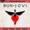 Bon Jovi SVG, Bon Jovi Music, Singer Vinyl Decal Digital Cut File