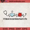 Healthcare Worker Life SVG, Nurse 2020 SVG, Healthcare Worker Heartbeat SVG, Coronavirus SVG