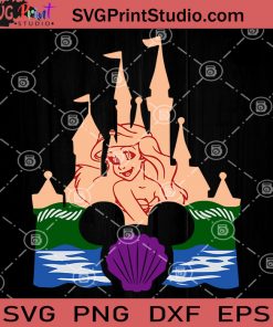 Ariel svg, Mickey Mouse svg,The Little Mermaid, Ariel clipart, Princess svg