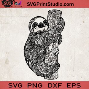 Download Sloth Archives Svg Print Studio
