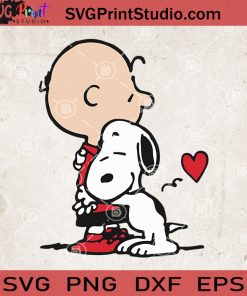 Snoopy and Charlie Brown SVG, Snoopy and Charlie Brown Valentine SVG