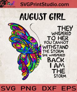 Butterfly August Girl SVG, Butterfly Girl SVG, Hippie SVG EPS DXF PNG Cricut File Instant Download