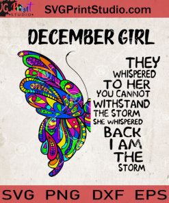 Butterfly December Girl SVG, Butterfly Girl SVG, Hippie SVG EPS DXF PNG Cricut File Instant Download