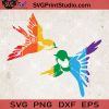 Pride Birds SVG, Bird SVG, LGBT SVG EPS DXF PNG Cricut File Instant Download