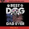 Best Dog Dad Ever Flag Golden-Retriever PNG, Happy Fathers Day PNG, Father PNG, Dad PNG Instant Download