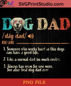 Dog Dad Labrador-Retriever PNG, Happy Father's Day PNG, Father PNG, Dad PNG Instant Download
