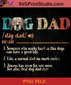 Dog Dad Beagle PNG, Happy Fathers Day PNG, Father PNG, Dad PNG Instant Download