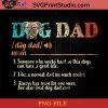Dog Dad Boxer PNG, Happy Fathers Day PNG, Father PNG, Dad PNG Instant Download