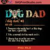 Dog Dad Chihuahua PNG, Happy Fathers Day PNG, Father PNG, Dad PNG Instant Download