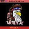 4th Of July Eagle Mullet Murica PNG, Happy American National Day PNG, 4th Of July PNG Instant Download