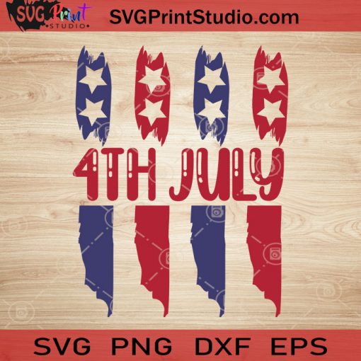 4th July SVG, 4th of July SVG, America SVG EPS DXF PNG Cricut File Instant Download