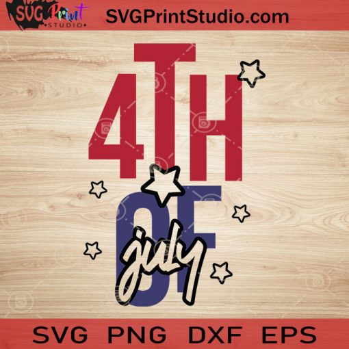 4th of July America SVG, 4th of July SVG, America SVG EPS DXF PNG Cricut File Instant Download