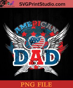 American Dad PNG, 4th Of July PNG, Independence Day PNG Instant Download