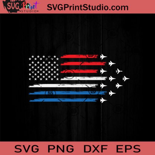 American Flag Pilot SVG, 4th Of July SVG, Independence Day SVG EPS DXF PNG Cricut File Instant Download