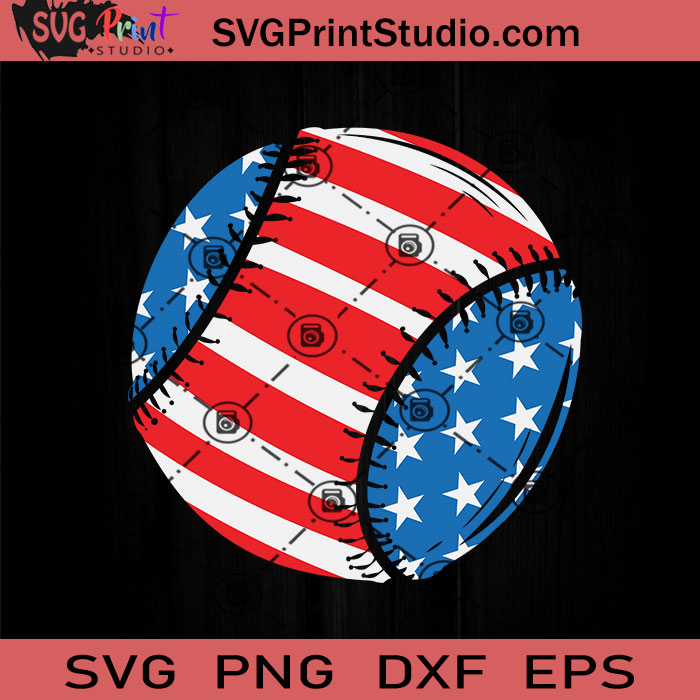 Download Baseball American Flag 4th Of July Svg 4th Of July Svg Independence Day Svg Eps Dxf Png Cricut File Instant Download Svg Print Studio