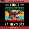 Bully First Father's Day PNG, Bully Dog PNG, Happy Father's Day PNG, Dad PNG Instant Download