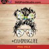 Camping Life Mom Messy Bun Mom Camping Life PNG, Happy Mother's Day PNG, Camping PNG, Momlife PNG Instant Download