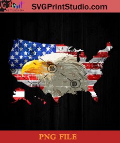 Eagle USA PNG, 4th Of July PNG, Independence Day PNG Instant Download