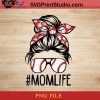 Mom Life Softball Baseball Mothers Day Messy Bun PNG, Happy Mother's Day PNG, Softball Momlife PNG, Mom PNG, Momlife PNG Instant Download