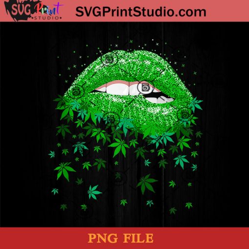 Sexy Lips Cannabis Marijuana Weed Pot Leaf Lover PNG, Lips PNG, Weed PNG, Cannabis PNG Instant Download