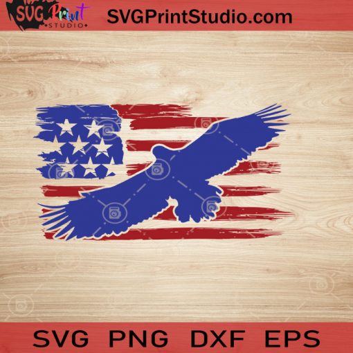 USA Animal Eagle SVG, 4th of July SVG, America SVG EPS DXF PNG Cricut File Instant Download
