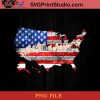 United States Of America Of Flag PNG, 4th Of July PNG, Independence Day PNG Instant Download