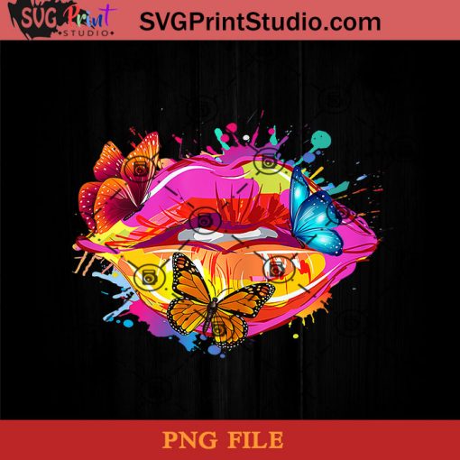 Womens Butterfly Lips Sexy Mouth Kissing Be Nice Womens Kiss PNG, Butterfly PNG, Sexy Mouth PNG, Sexy Lips PNG Instant Download