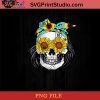 Womens Mom Life Woman Skull And Sunflowers Bandana PNG, Skull PNG, Sunflower PNG, Momlife PNG Instant Download