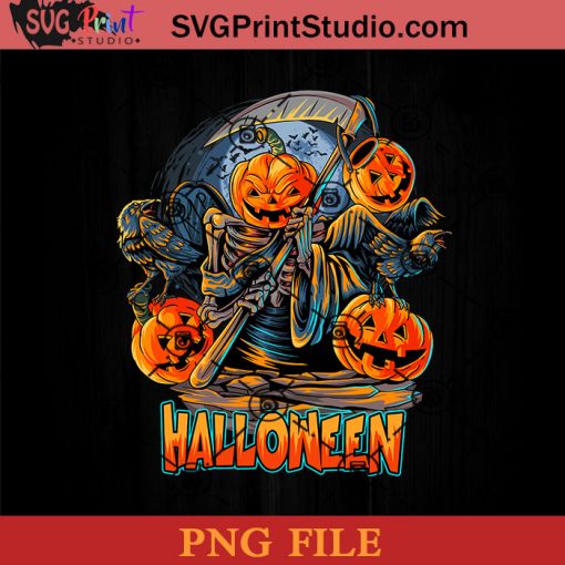 Halloween Pumpkin PNG, Pumpkin PNG, Moon PNG, Horror Halloween PNG, Halloween PNG Instant Download