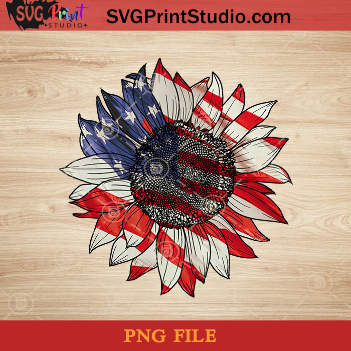 Download Colorful Sunflower America Flag Png Sunflower Png America Png Instant Download Svg Print Studio