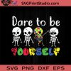 Dare To Be Yourself Kid SVG, Autism SVG, Awareness SVG EPS DXF PNG Cricut File Instant Download