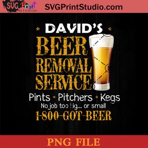 David Beer Removal Service Pints Pitchers Kegs PNG, David Beer PNG, Beer PNG Instant Download