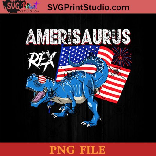 Dinosaur 4th Of July Kids Boys PNG, 4th Of July PNG, Independence Day PNG Instant Download