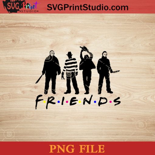 Friends Halloween PNG, Friends Show PNG, Happy Halloween PNG, Halloween PNG Instant Download