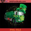 Garbage Truck Patrick Day PNG, St Patrick Day PNG, Irish Day PNG, Garbage Truck PNG, Patrick Day Instant Download