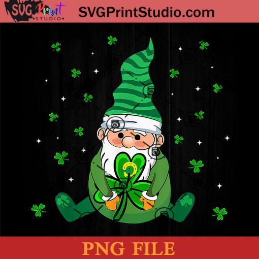 Gnomies Clover PNG, St Patrick Day PNG, Irish Day PNG, Gnomies PNG, Patrick Day Instant Download