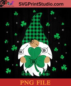 Gnomies Patrick Clover PNG, St Patrick Day PNG, Irish Day PNG, Gnomies PNG, Patrick Day Instant Download