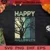 Happy Halloween Vintage SVG, Halloween Horror SVG, Halloween SVG EPS DXF PNG Cricut File Instant Download