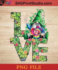 Love Gnomies PNG, St Patrick Day PNG, Irish Day PNG, Gnomies PNG, Patrick Day Instant Download