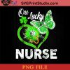One Lucky Nurse Butterfly PNG, St Patrick Day PNG, Irish Day PNG, Clovers PNG, Patrick Day Instant Download