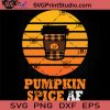 Pumpkin Af Retro Pumpkin Spice SVG, Pumpkin SVG, Happy Halloween SVG EPS DXF PNG Cricut File Instant Download