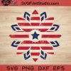 Sunflower SVG, 4th of July SVG, America SVG EPS DXF PNG Cricut File Instant Download