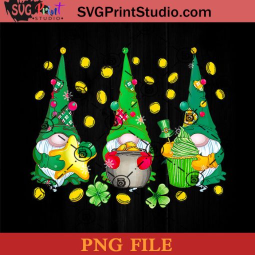 Three Gnomies Patrick PNG, St Patrick Day PNG, Irish Day PNG, Gnomies PNG, Patrick Day Instant Download