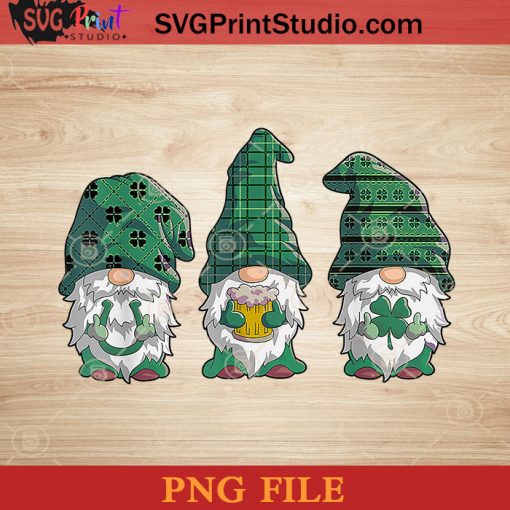 Three Gnomies Patrick Beer PNG, St Patrick Day PNG, Irish Day PNG, Gnomies PNG, Patrick Day Instant Download