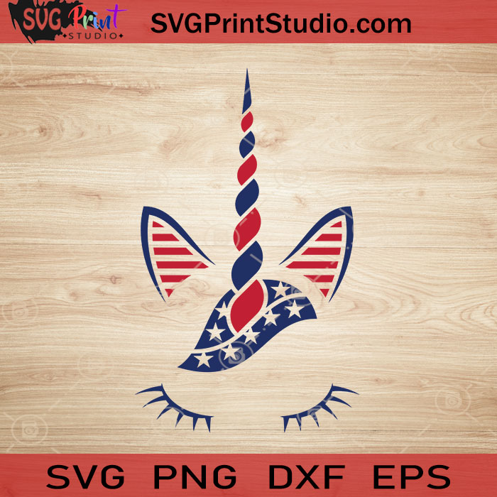 Download Unicorn Merica Svg 4th Of July Svg America Svg Eps Dxf Png Cricut File Instant Download Svg Print Studio