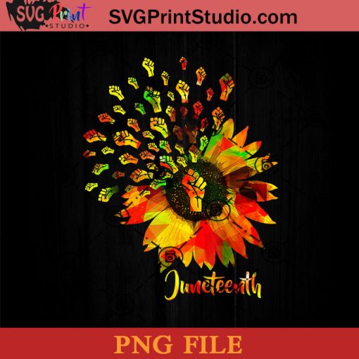 Juneteenth Girl PNG, Juneteenth PNG, Sunflower PNG, Black Lives Matter PNG Instant Download